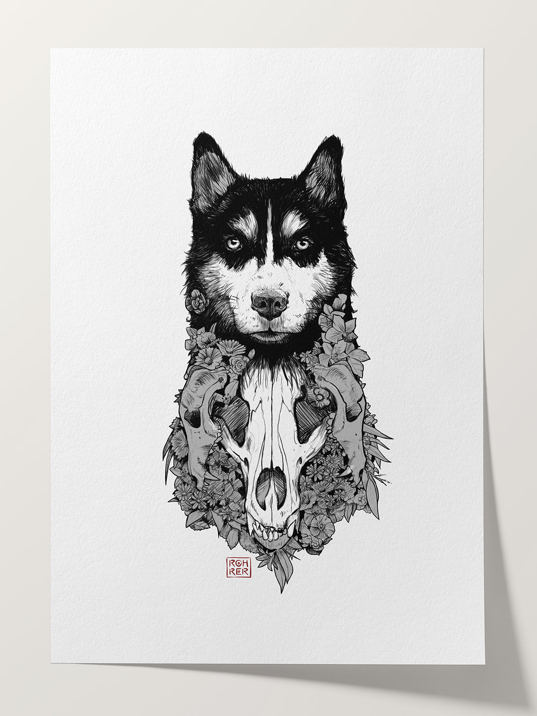 Art Print 'Husky'