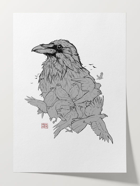 Art Print 'Raven'