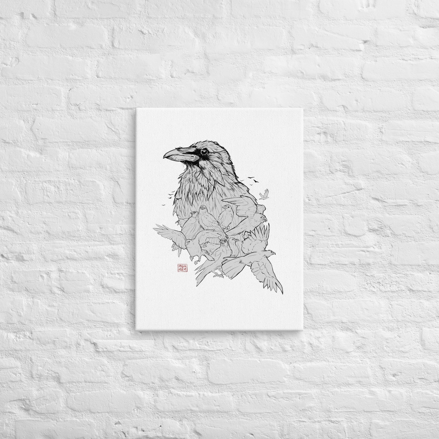 Canvas 'Raven'